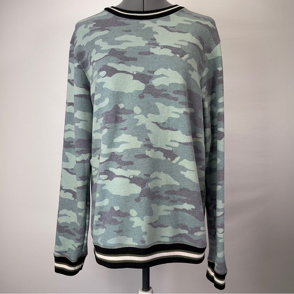 ANTHROPOLOGIE Sol Angeles Women’s Sol Camo Pullover in Size Medium - Picture 4 of 8